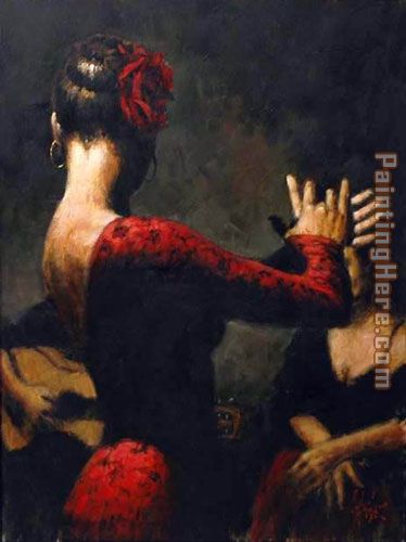Flamenco Dancer tablado